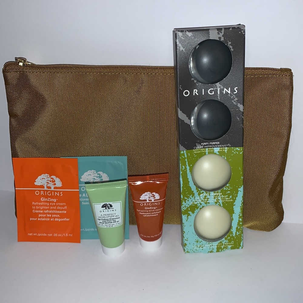 Origins Skincare & Mask Set w Bag